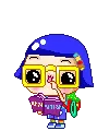 Little girl crozy
