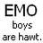 Emo boys are Hawt