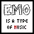 emo is music