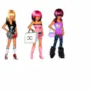 Punk,Prep,Fashion Dolls By Kiss