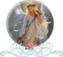 Angels in globe