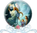 Angels in globe