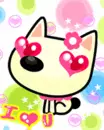 cat in love