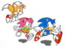 tails amy and sonic