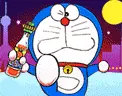 doreamon ready to party