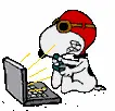 snoopy hates computers