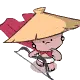 little boy as a chinese hero