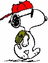 walking snoopy