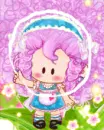 cute bboguri drawing a bubble