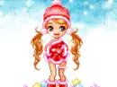 cute girl in winter