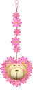 bouncy teddy chain
