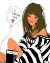 cute fashion girl