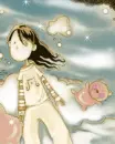 girl lost in her dreams