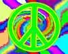 HippIe cool peace sign