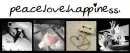 peace love happiness