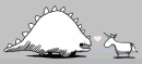 dinosaur loves a unicorn