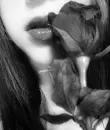 Girl with Rose