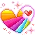 colorfull heart