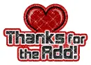 Thanks for the Add! By Kiss