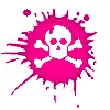 pink skull