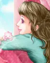 cute dreamy girl