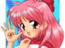 anime girl winking