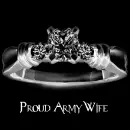 proud army wife ring
