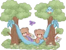 Two Little Cute Bears