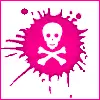 pink skull