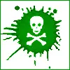 green skull
