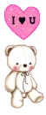 I LOVE YOU BEAR