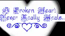 A broken heart 3