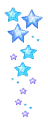 blue stars