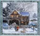winter snow scene