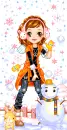 Candy Bar Doll _ Winter II