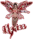 monica red fairy
