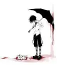blood, tears; all in the rain