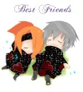Chibi Sasori and Deidara