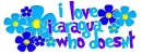 I love
