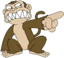 evil monkey!
