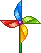 colorful pinwheel