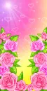 pink roses