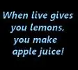 I like apple juice more