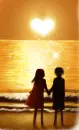 COUPLE BY THE BEACH