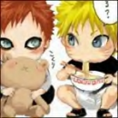 Gaara and Naruto