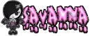 savanna pink gothic girl