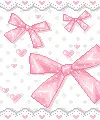 pink bow