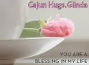 Pink Rose,Glitter with Name