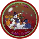 Pooh Bear Holiday