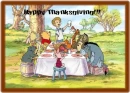 Pooh Bear Thanksgiving
